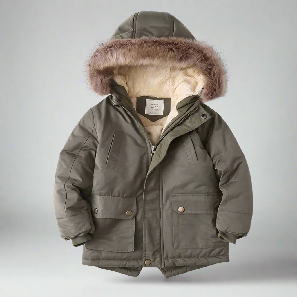 CozyTrend – Elegante e caldo – Parka invernale con collo di pelliccia