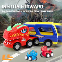 Thumbnail for DinoDrive – Creativo e avventuroso – Set da gioco con camion 5 in 1