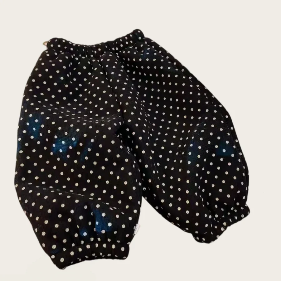 MiniTrousers – Caldo e morbido – Pantaloni da bambino in velluto a coste con fodera in pile
