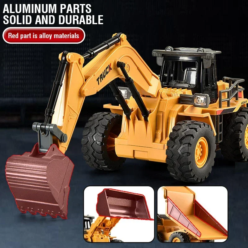 Power Machines – Realistico ed educativo – Veicolo da cantiere radiocomandato