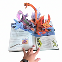Thumbnail for JurassicKids – Avvincente ed educativo – Enciclopedia dei dinosauri in 3D, libro pop-up