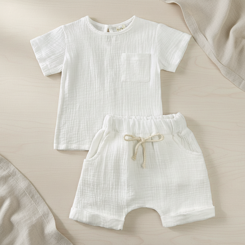 Baby Summer Outfit – Leggero e confortevole – Set di abbigliamento