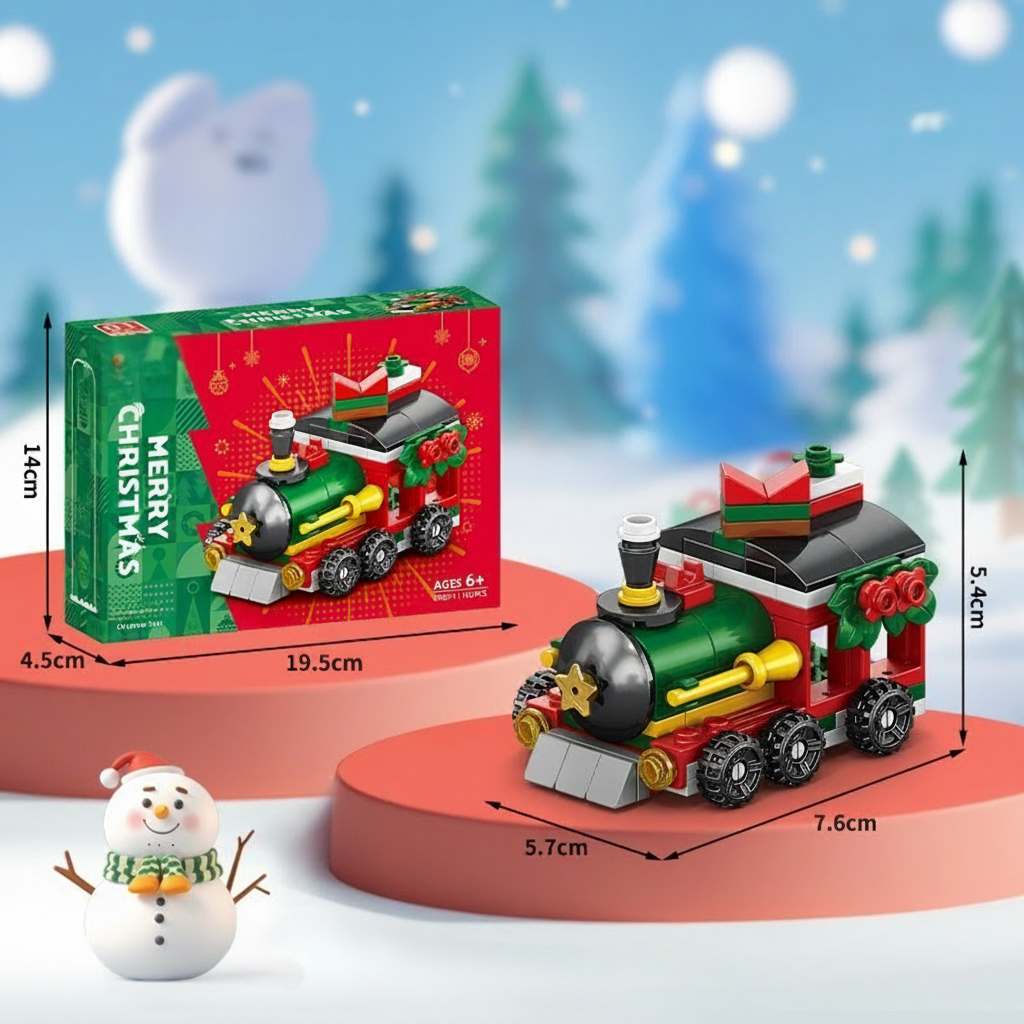 WinterBlocks – Natale & Divertimento – Giocattoli da costruzione natalizi