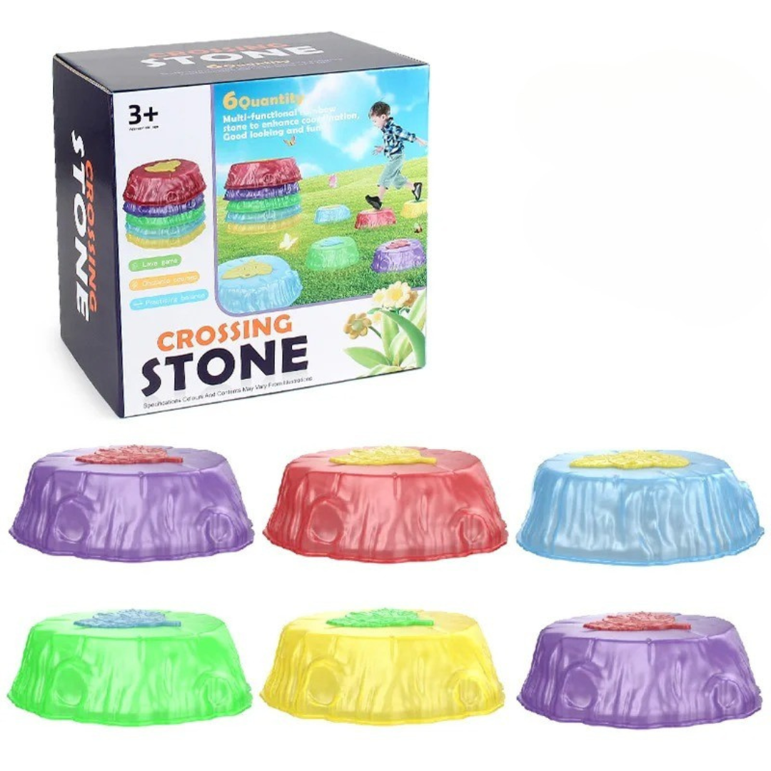 Crossing Stones™ - Salto ed equilibrio - Pietre di equilibrio luminose