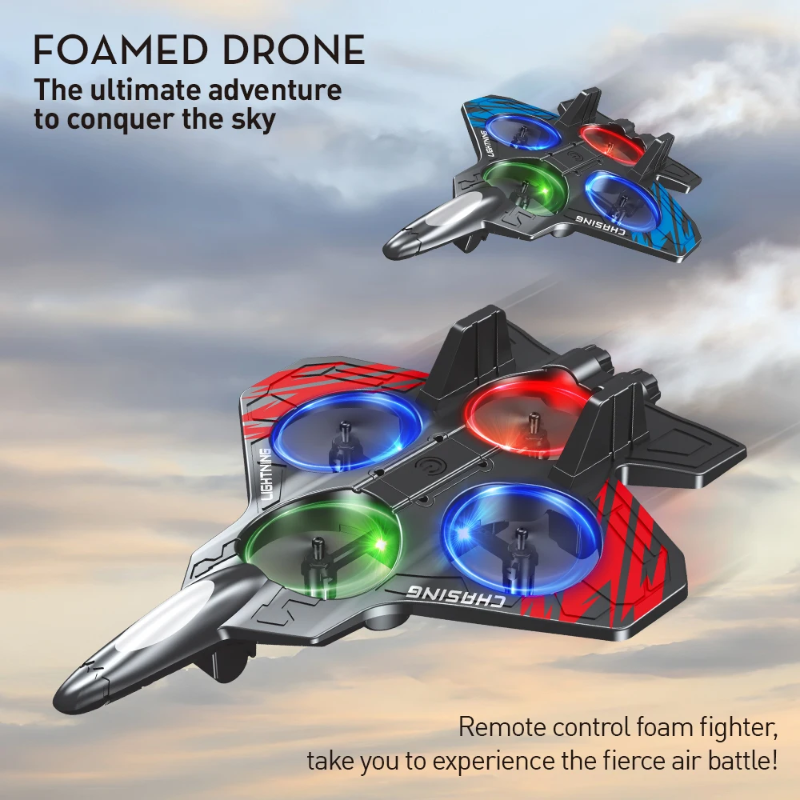 AeroBattle – Azione e divertimento – Aeromodello RC acrobatico con luci