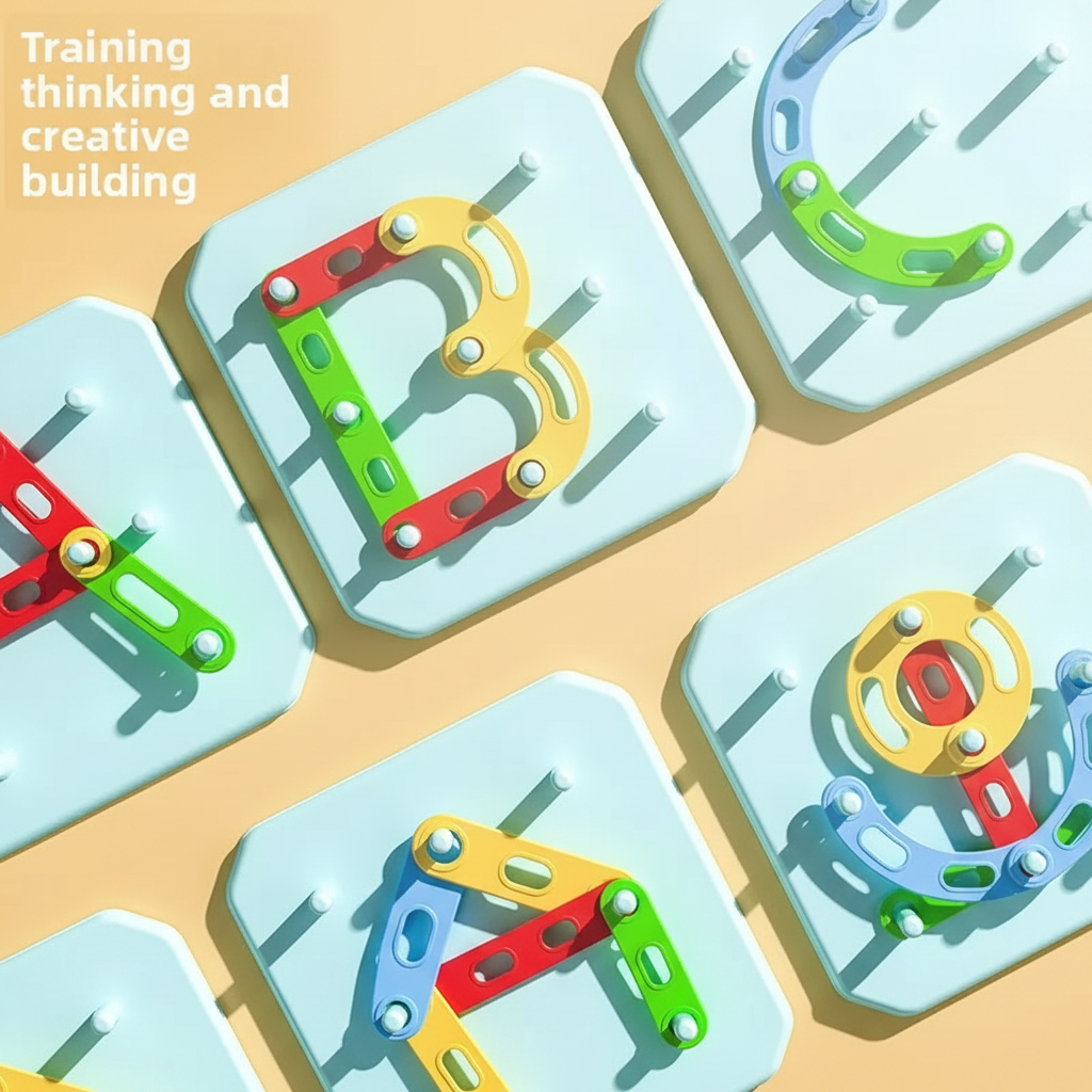 ShapeGenius – Creativo ed educativo – Puzzle geometrico con pannello forato