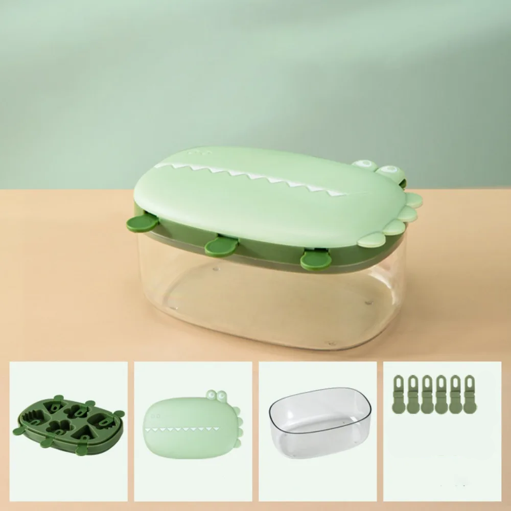 LollyFun – Creativo e pratico – Stampo per ghiaccioli in silicone con contenitore per la conservazione