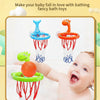 BathBounce – Interattivo e divertente – Set da gioco per giocare a basket nella vasca da bagno