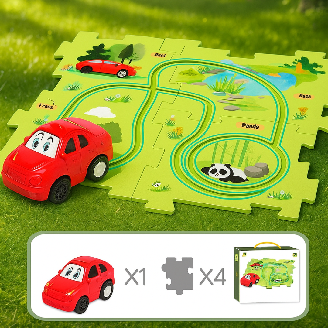 Car Track™ - Costruire e giocare - Pista per auto giocattolo