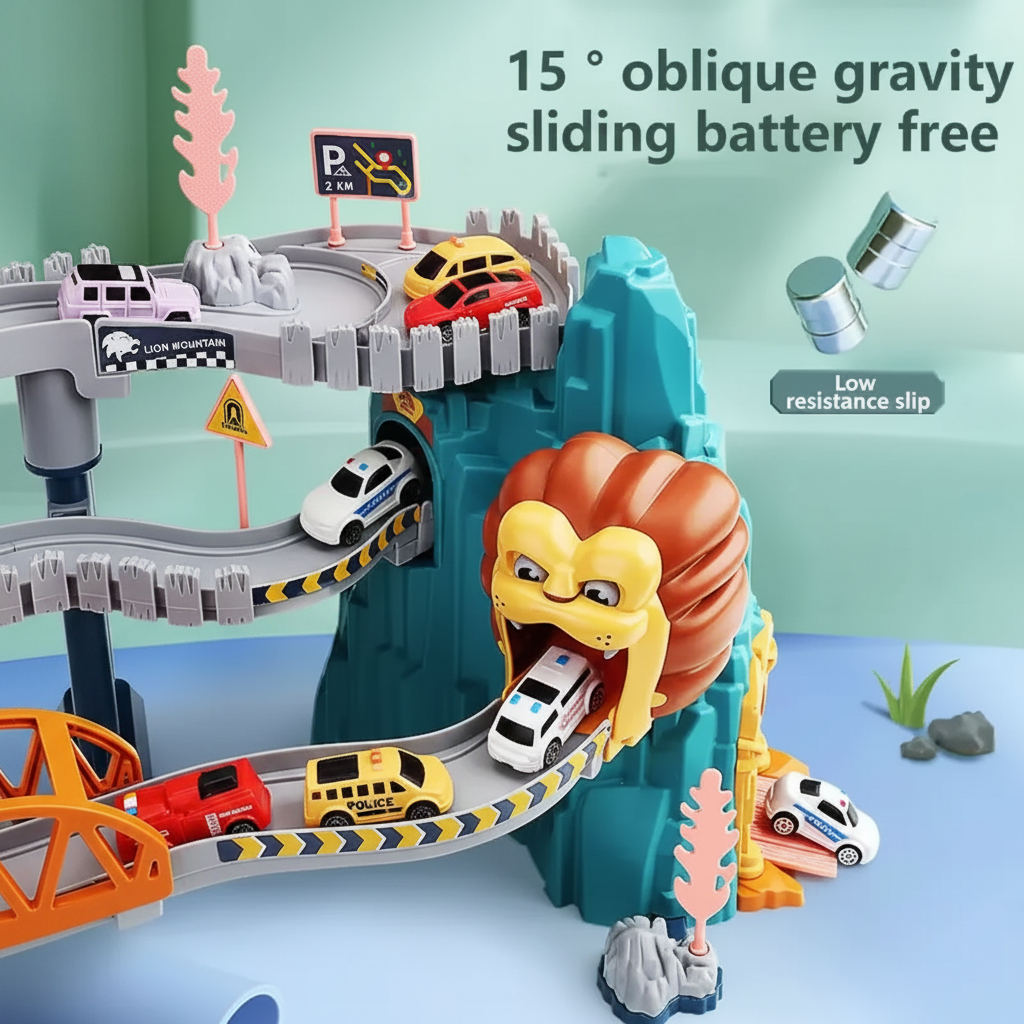 AutoWorld – Educativo e interattivo – Set da gioco “Parcheggio elettrico”