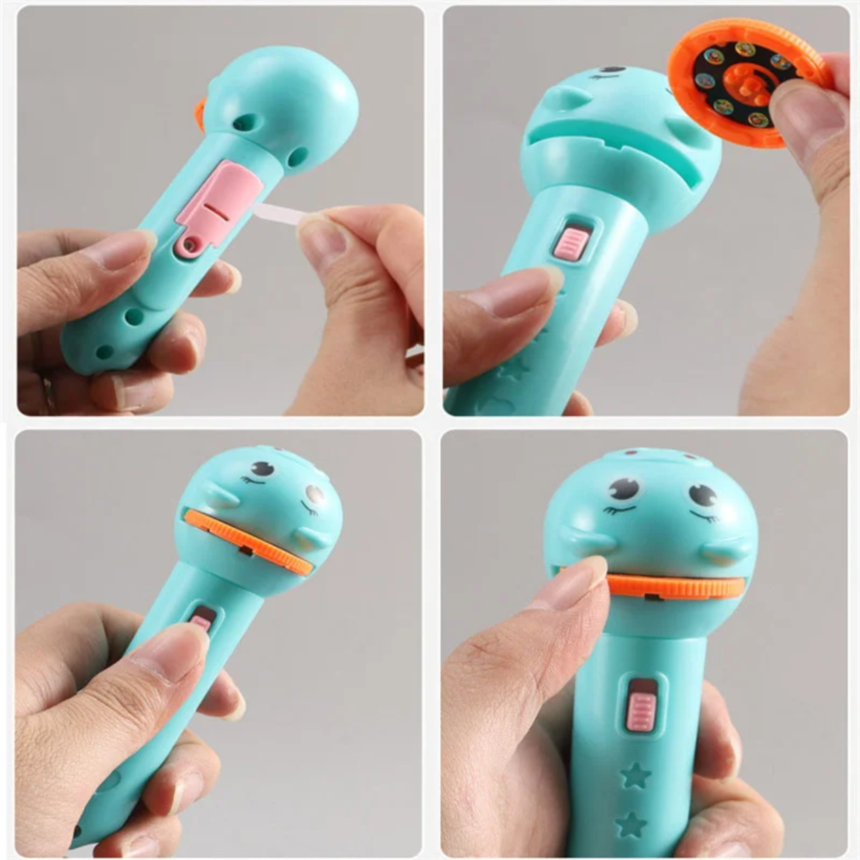 Story Torch™ - Magia della notte - Torcia-proiettore a batteria