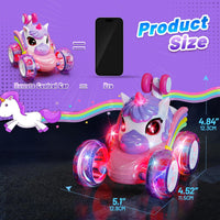 Thumbnail for GlowRide – Colorato e dinamico – Auto RC Unicorno