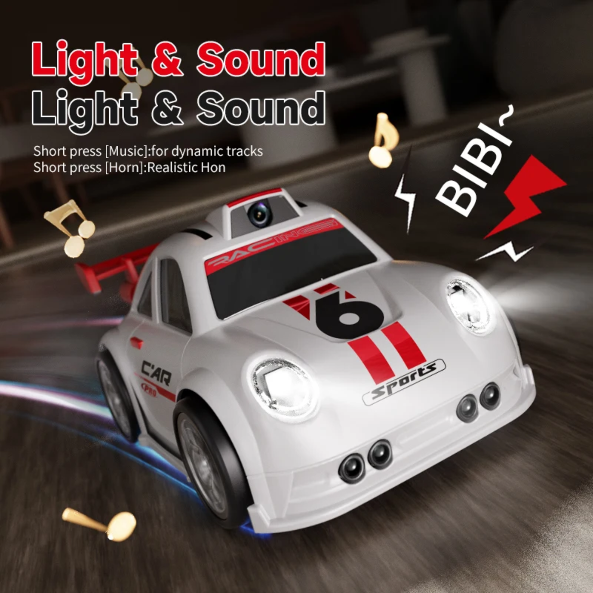 RacePro – RC e acrobazie – Auto da corsa con sensore di drift e telecamera integrata
