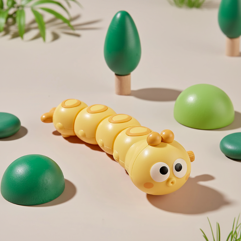 Wind-Up Caterpillar – Ludico e dinamico – Giocattoli da gattonare