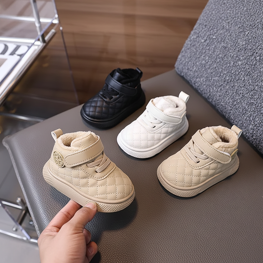 WarmWalk – Comode e alla moda – Stivali invernali per bambini con fodera in peluche