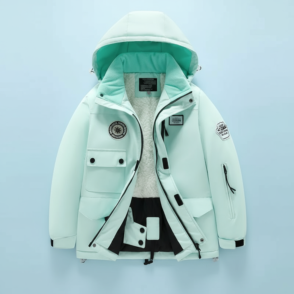 GlacierFit – Traspirante e protettivo Impermeabile – Tuta da sci con fodera in pile