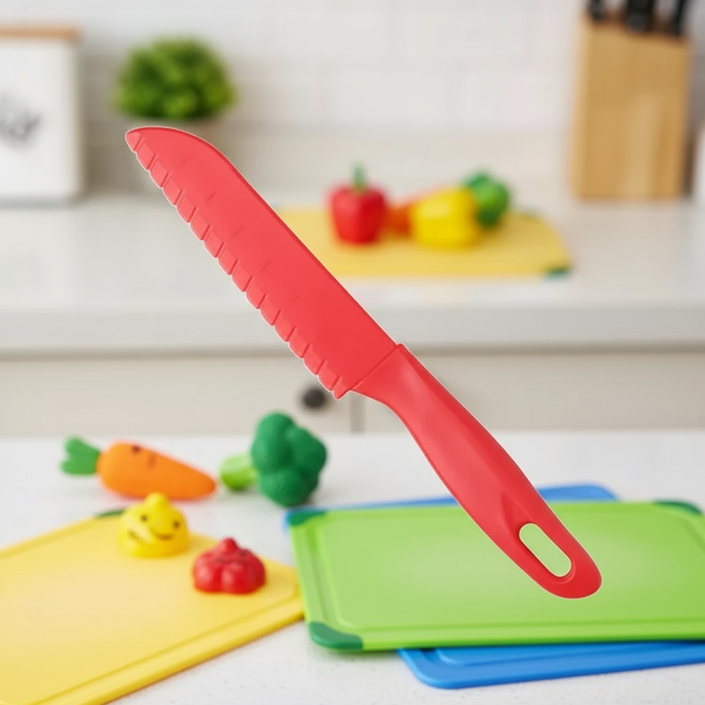 MiniChef – Sicuro e adatto ai bambini - Coltello da taglio per bambini