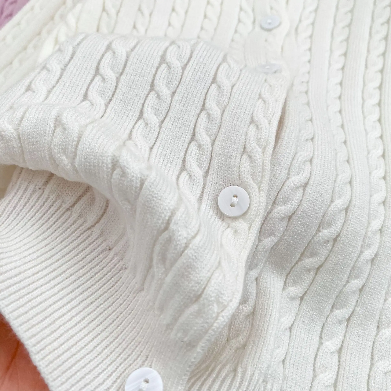 CozyBelle – Elegante e caldo – Cardigan lavorato a maglia con bottoni