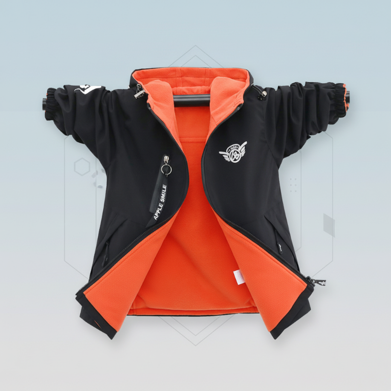 Reversible Kids Jacket – Impermeabile e antivento – Giacca leggera