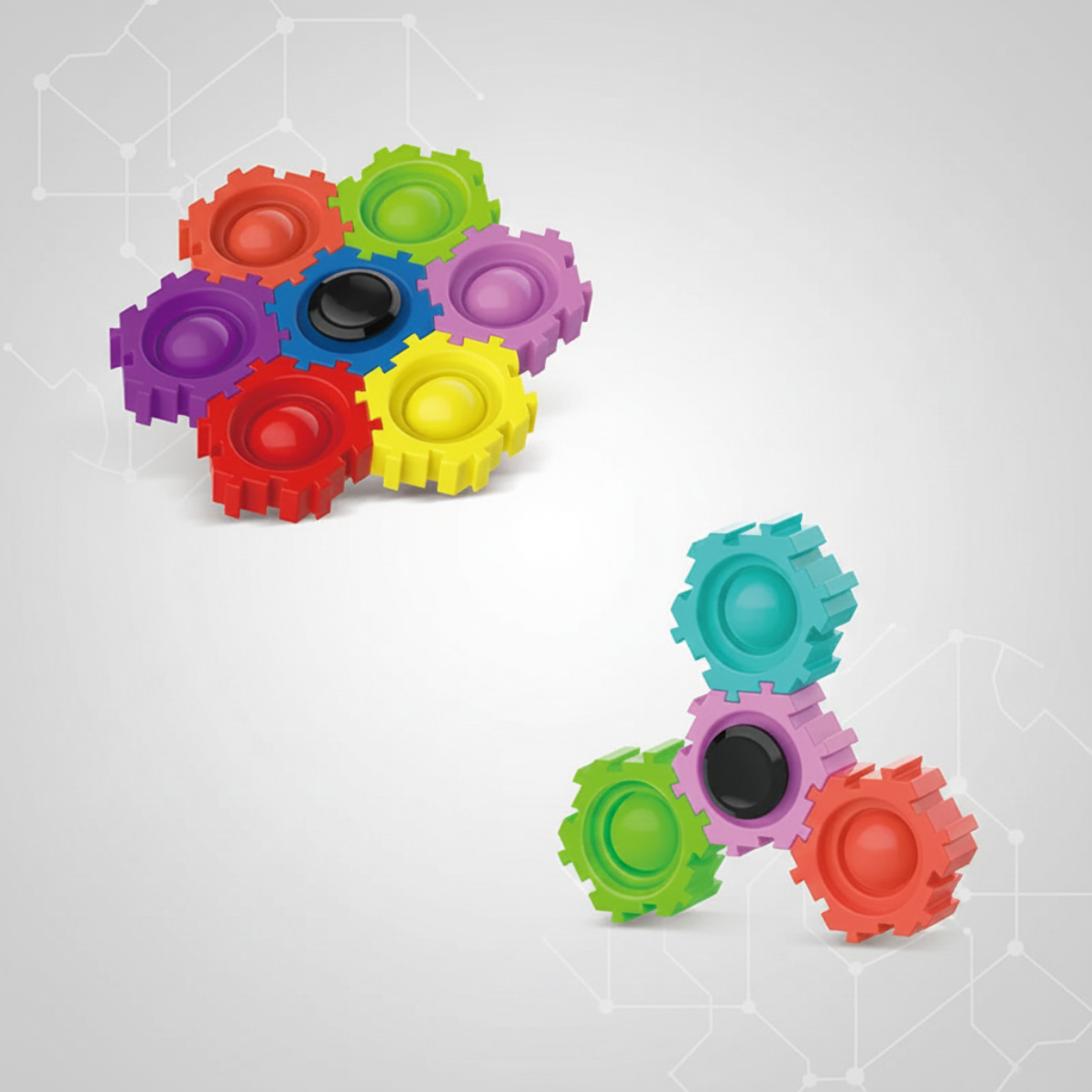 GearSpin – Educativo e interattivo – Giocattoli antistress