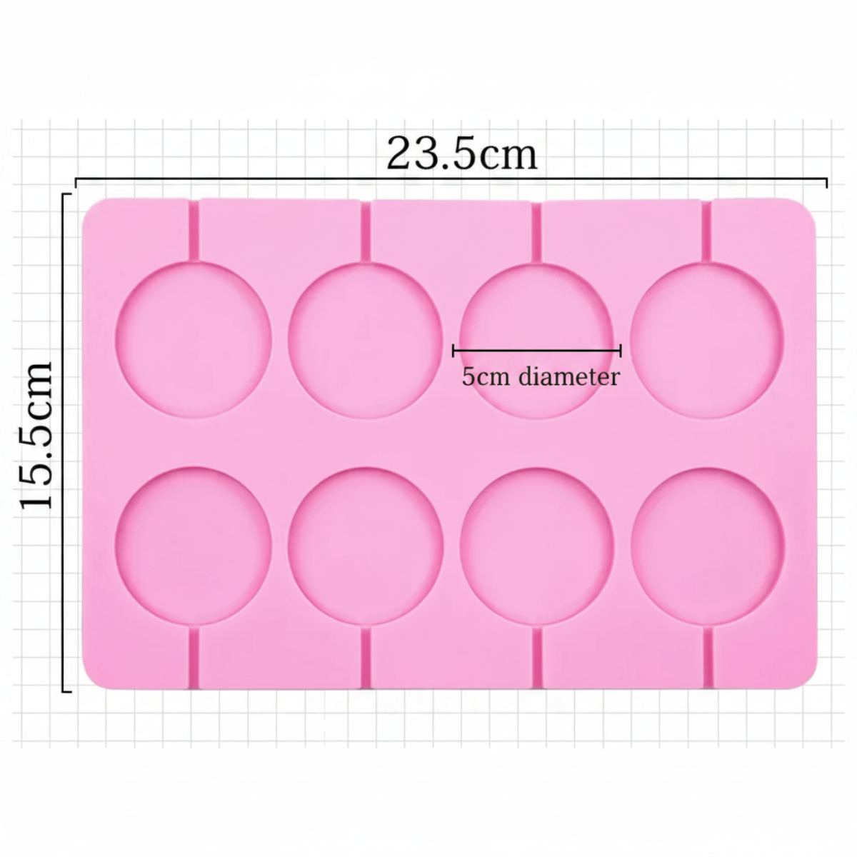 SweetPop – Dolcetti consapevoli – Set di stampi in silicone per lecca-lecca
