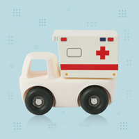 Thumbnail for Montessori Silicone Toy Car – Sicuro e adatto alla masticazione – Giocattolo da masticare in silicone a forma di veicolo