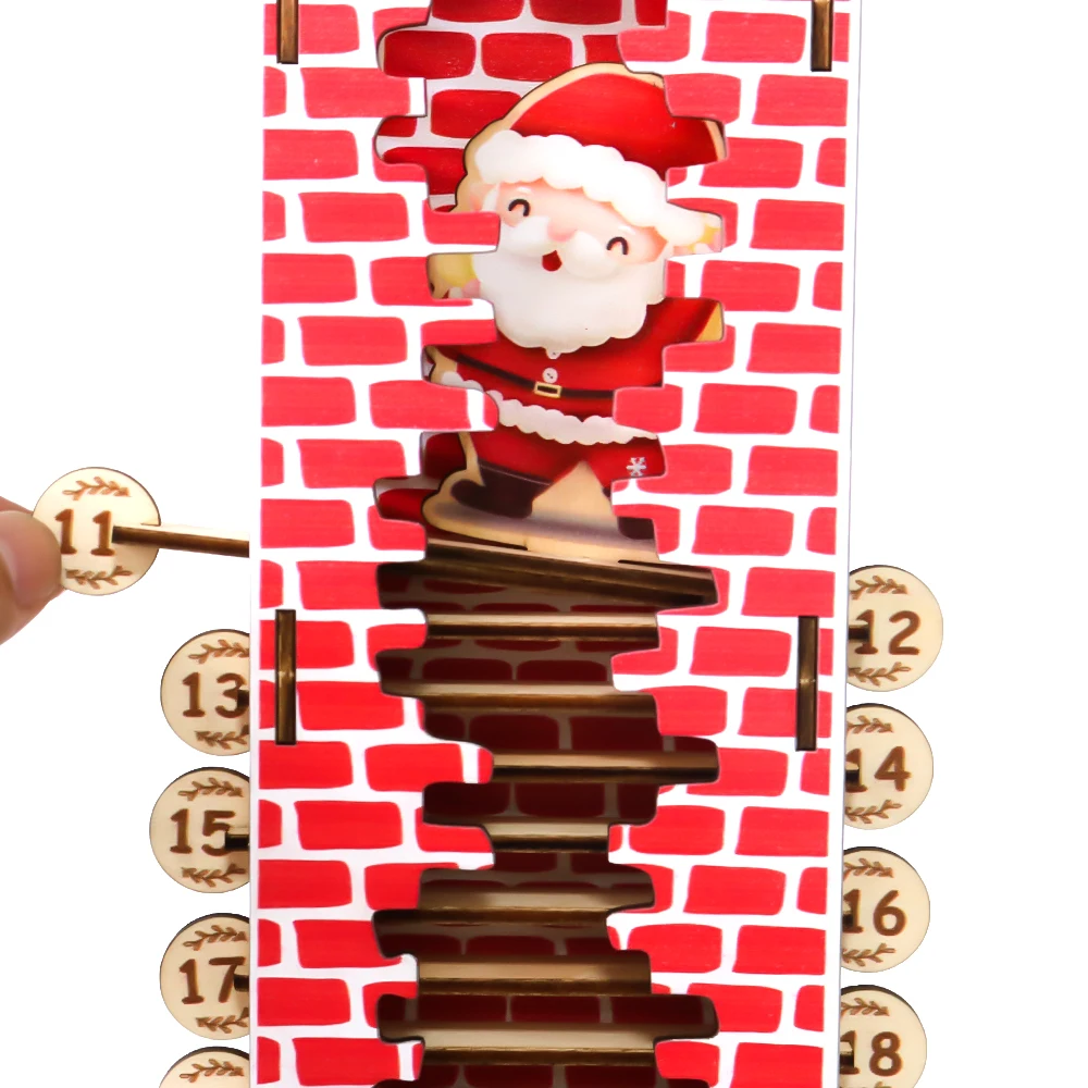 SantaCountdown – Festoso e interattivo – Calendario dell'Avvento di 24 giorni