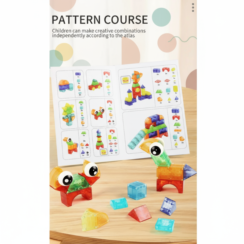 MagniCube – Creativo ed educativo – Set di blocchi magnetici da costruzione