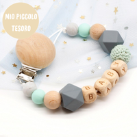 Thumbnail for Woods™ - Catenella Porta Ciuccio Personalizzata