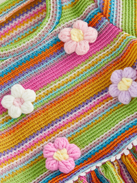 Thumbnail for RainbowBloom – Colorato e carino – Outfit per bambini “Flower Power”