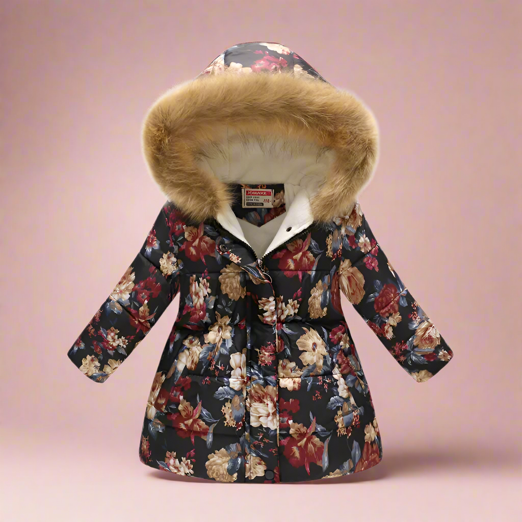 CozyTrend – Elegante e accogliente – Cappotto invernale imbottito per bambine