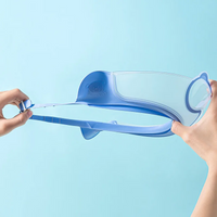 Thumbnail for SplashGuard – Comoda e pratica – Cuffia da doccia per neonati con protezione per il viso