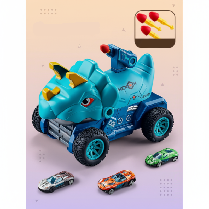 TurboRex – Avventuroso e interattivo – Macchinina dinosauro