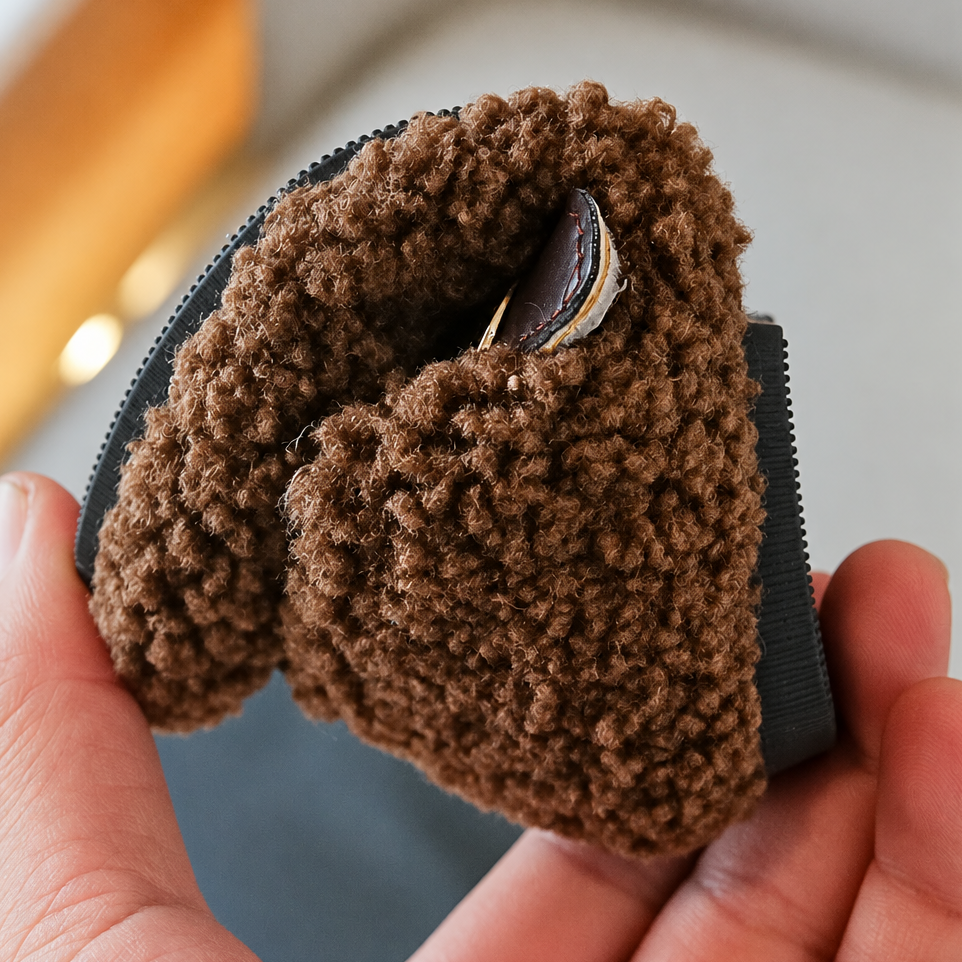 WarmSteps – Comodi e accoglienti – Scarpette invernali in peluche per bambini