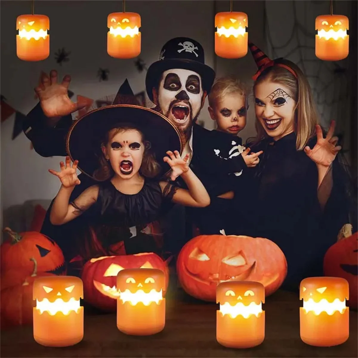 SpookyLight – Festosa e unica – Lanterna di zucca di Halloween