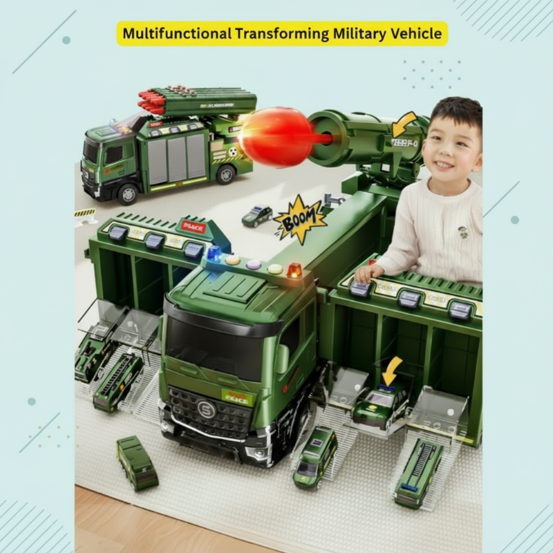 MegaTank – Robusto e innovativo – Camion militare