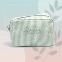 Thumbnail for Striped Name Pouch – Personalizzata ed elegante – Trousse