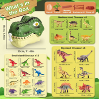 Thumbnail for DinoWorld – Creativo e realistico – Set di gioco “Testa di dinosauro”