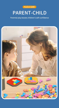 Thumbnail for Logic Blocks™ – Colore e creatività – Puzzle geometrici