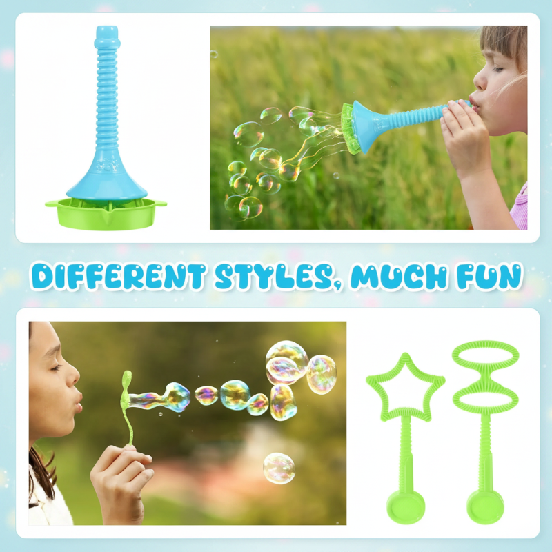 BubbleJoy – Divertente e interattivo – Giocattoli per soffiare bolle di sapone