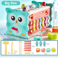 Thumbnail for Montessori Hammering Toy – Motricità e apprendimento – Set di gioco 8 in 1