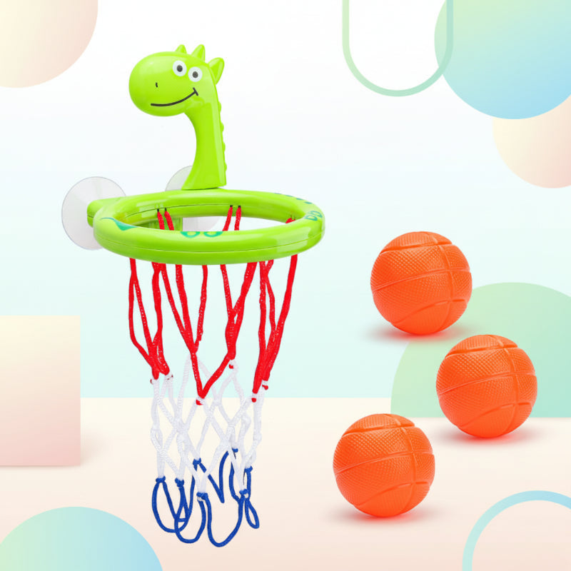 BathBounce – Interattivo e divertente – Set da gioco per giocare a basket nella vasca da bagno