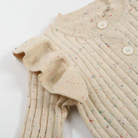 Thumbnail for MiniAurora – Morbido ed elegante – Tutina lavorata a maglia per neonati con ali d'angelo e fascia per la testa