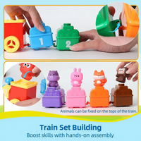 Thumbnail for SmartTrain – Educativo e divertente – Set di trenini giocattolo per bambini