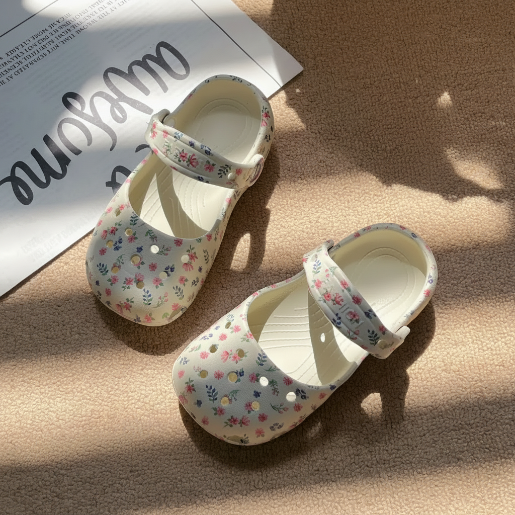 FlowerFeet – Eleganti e comodi – Sandali con motivi floreali