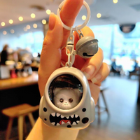 Thumbnail for Glowing Astronaut Charm – Carino e luminoso – Portachiavi a forma di astronauta