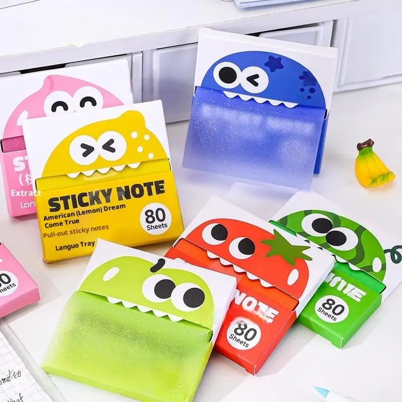MemoBuddy – Colorati e funzionali – Post-it trasparenti