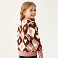 Thumbnail for CozyCardi – Morbido e caldo – Cardigan lavorato a maglia con simpatiche stampe