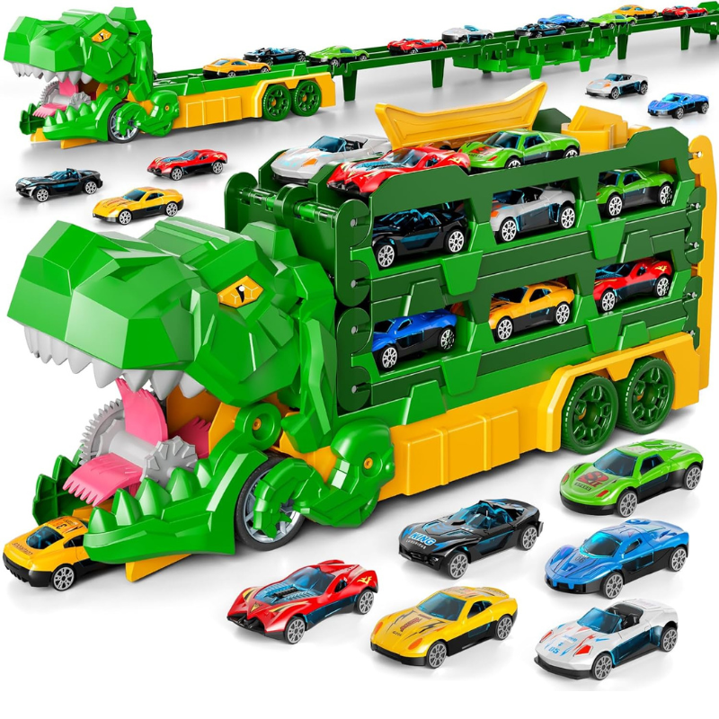 JurassicTruck™ – Robusto e divertente – Carrello pieghevole per il trasporto di dinosauri