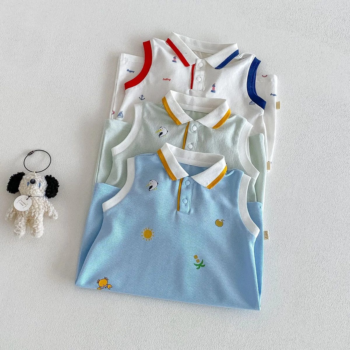 SunnyBaby – Comodo e carino – Body a polo per neonati